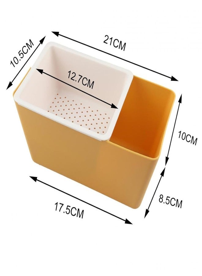 Shreeshann Strainer Basket Colander, Drain Fruit Plate Fruit Basket Snacks Nut Serving Bowls Trays Rectangular Fridge Fish Boxes Fruit Holder for Melon Seeds Candies Pistachios - Image 2